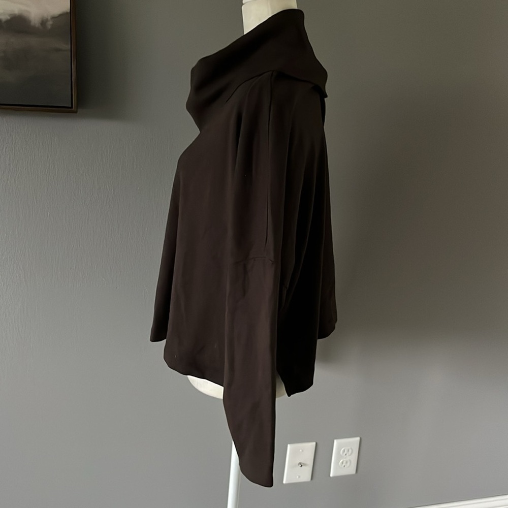 GRP1 Knits Cotton Dark Brown Sweater Long Sleeve - Picture 5 of 10